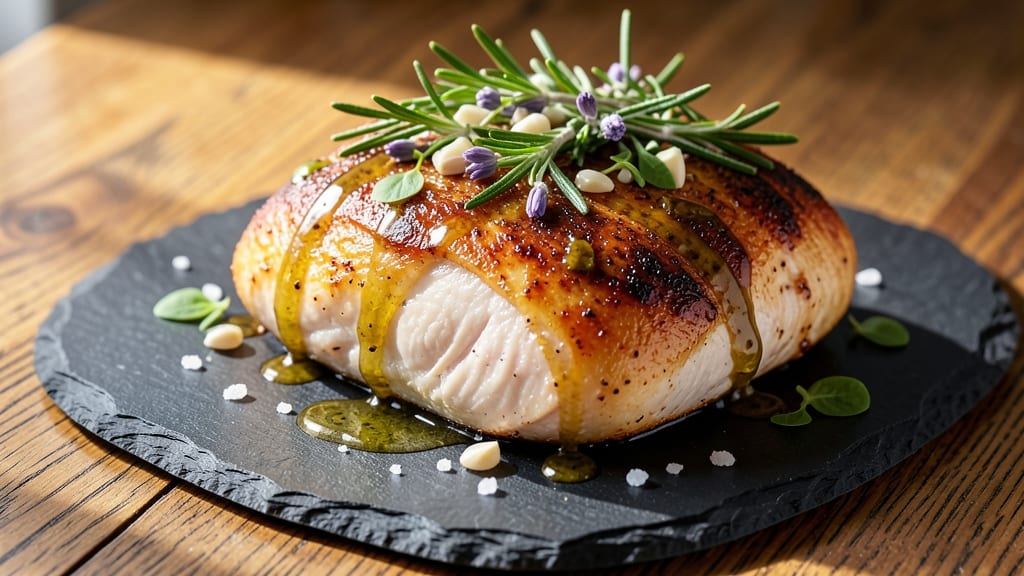 Baked Chicken Breast Supreme Recipe: Herb-Crusted Crisp With Juicy Centers