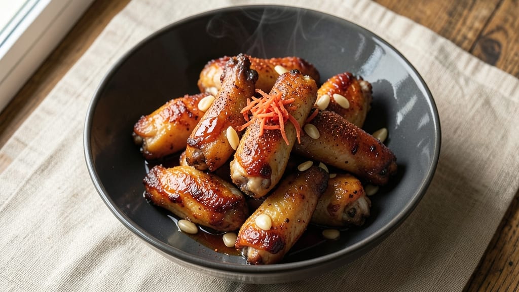 Baked Chicken Wing Recipe with Soy Sauce: Umami-Glazed Crisp in 35 Minutes