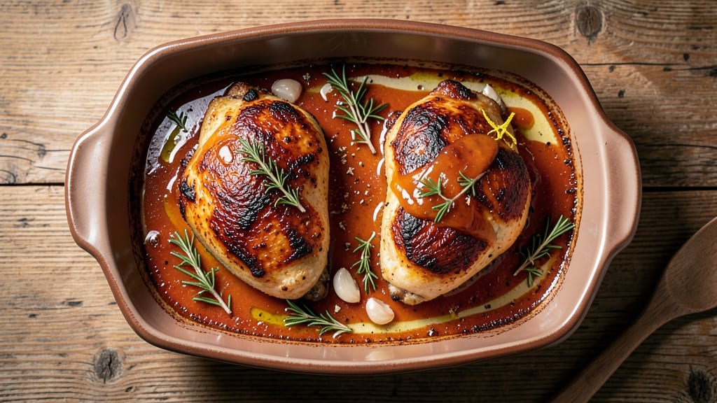 Baked Chicken With Orange Marmalade Recipe: Glazed Sweetness and Tangy Crunch