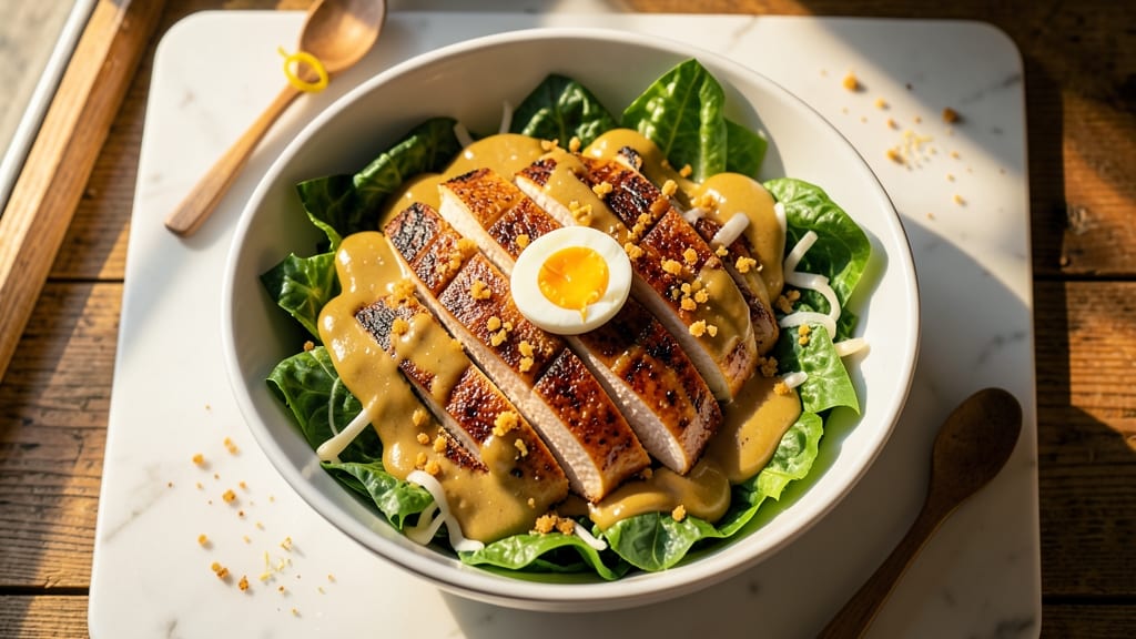 Applebee's Grilled Chicken Caesar Salad Recipe: Crispy Parmesan-Crusted Chicken Over Zesty Dressing