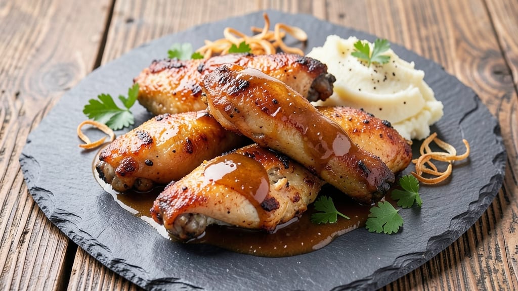 Baked Chicken Wings With Gravy Recipe: Rich Pan Sauce That Turns Leftovers Into Dinner