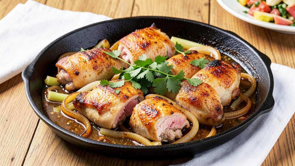 Applebee's Sizzling Chicken Skillet Recipe: Celery-Crusted Crunch With Creamy Tomato Gravy