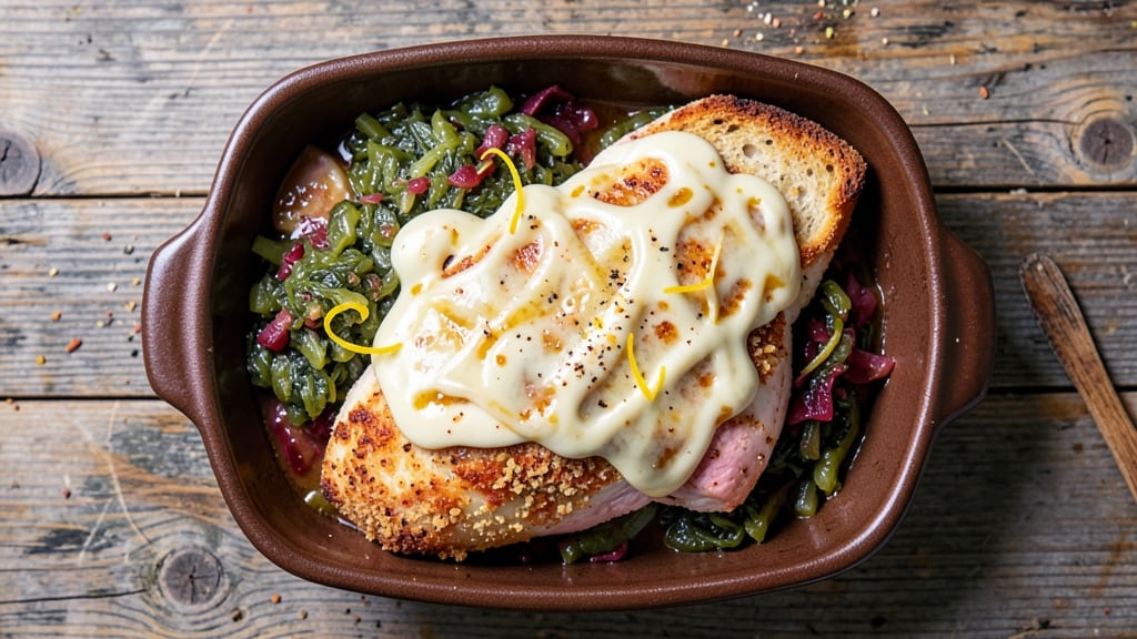 Baked Chicken Reuben Recipe: Swiss-Melted Comfort With Crispy Breaded Crunch