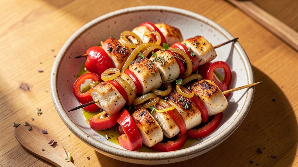 Baked Chicken Spiedini Recipe: Skewered Italian Elegance in 25 Minutes