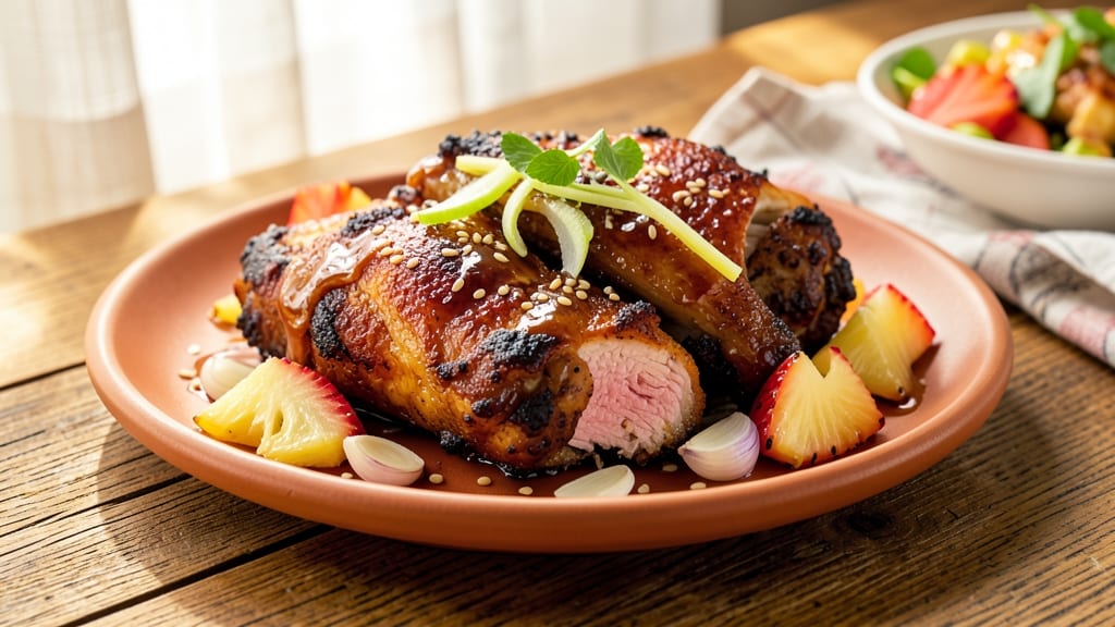 Baked Hawaiian Chicken Thighs Recipe: Pineapple-Braised Crisp with Juicy Centers