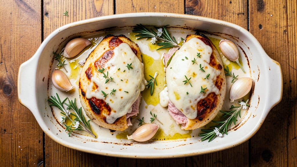 Baked Asiago Chicken Recipe: Melted Cheese Crust With Juicy Centers