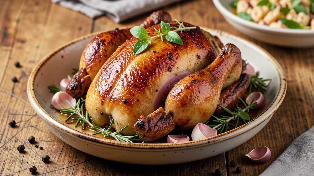5 Star Roasted Chicken Recipe: Buttermilk Brine Secrets for Golden Crisp Skin