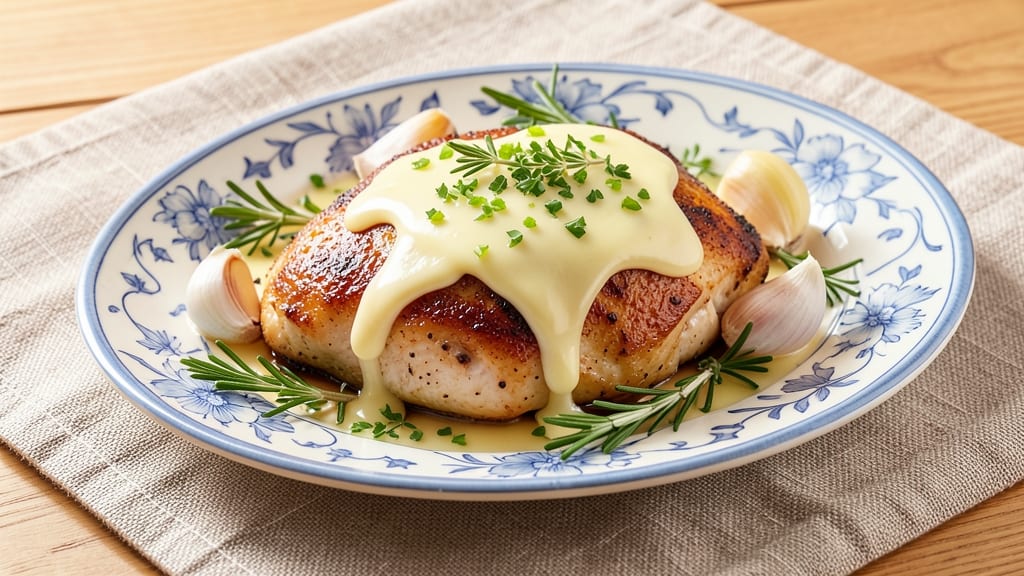 Baked Chicken Supreme Recipe: Buttery Herb-Crusted Crisp With Juicy Centers
