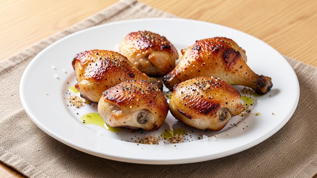 Air Fry Chicken Leg Quarters Recipe: Crispy Skin, Juicy Meat in 20 Minutes