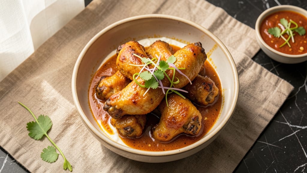 Baked Curry Chicken Wings Recipe: Golden Crisp With Spiced Yogurt Marination