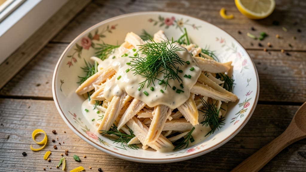 Anderson's Chicken Salad Recipe: Buttermilk-Brined Crispness With Creamy Dill Dressing