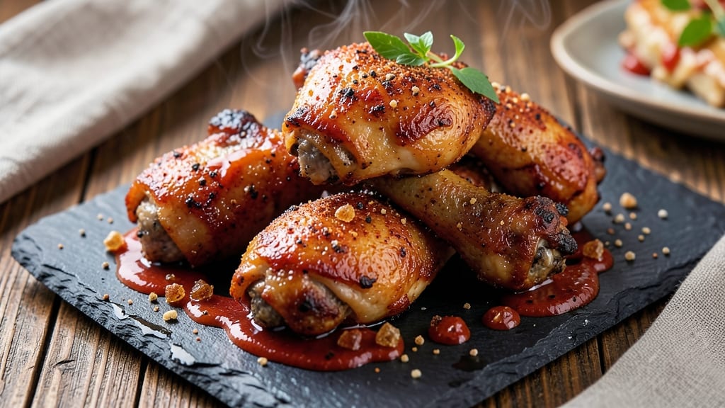 Baked Barbeque Chicken Legs Recipe: Crispy-Skinned, Fall-Off-Bone Tenderness