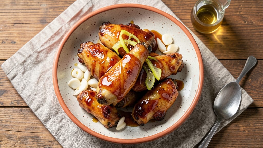Baked Chicken Wings Marinade Recipe: Honey-Garlic Glaze That Caramelizes to Sticky Perfection