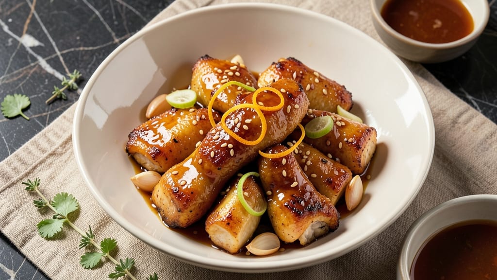 Air Fry Asian Chicken Recipe: Five-Spice Glaze for Crispy, Glossy Bites