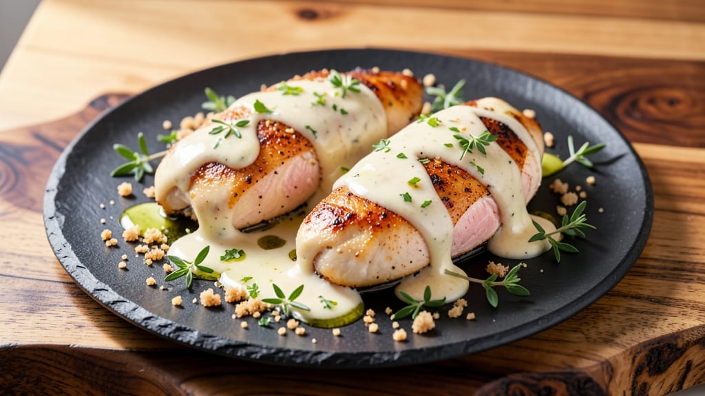 Baked Boursin Chicken Recipe: Herbed Cheese Crust That Melts in Your Mouth