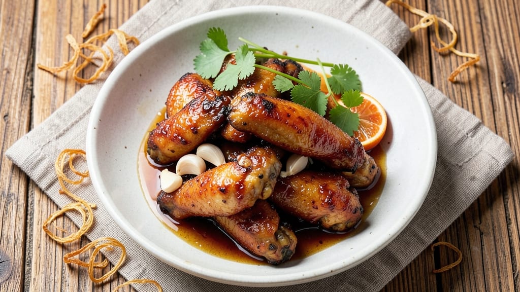 Baked Teriyaki Chicken Wings Recipe: Glazed Crispy Edges with Sticky Sweet Sauce