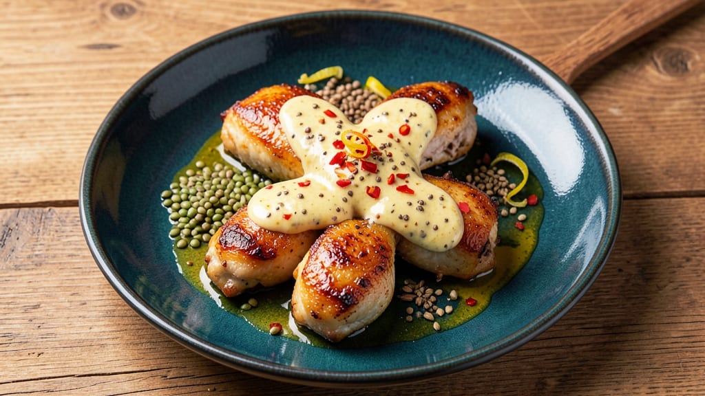 Baked Chicken Thighs Indian Recipe: Fragrant Cumin and Turmeric Spice Blend Magic