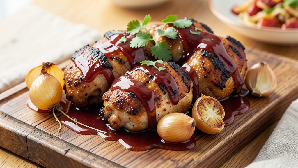 Baked Barbecue Chicken Quarters Recipe: Smoky-Sweet Glaze That Caramelizes to Crispy Bites