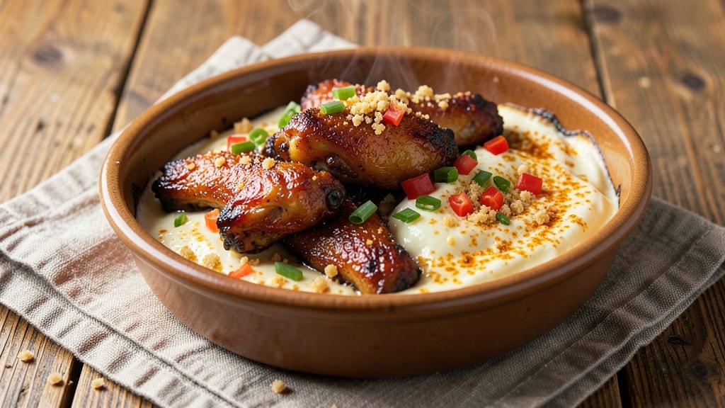 Baked Chicken Wing Dip Recipe: Creamy Ranch and Cheese Fusion