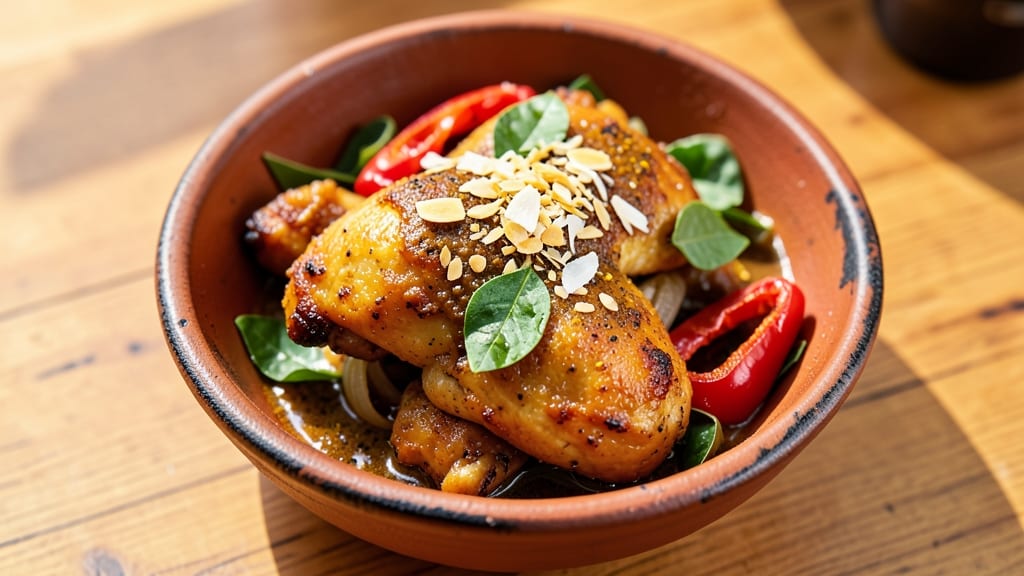 Authentic Guyanese Curry Chicken Recipe: Fragrant Green Leaf Magic in One Pot
