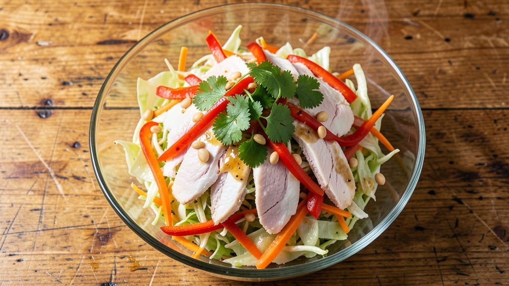 Barefoot Contessa Chinese Chicken Salad Recipe: Crunchy Peanut Dressing Magic