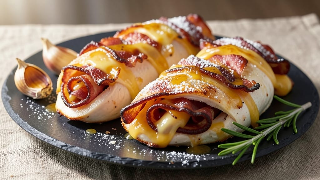 Bacon and Cheese Stuffed Chicken Recipe: Juicy Breasts Filled With Melty Cheese and Crispy Bacon Bites
