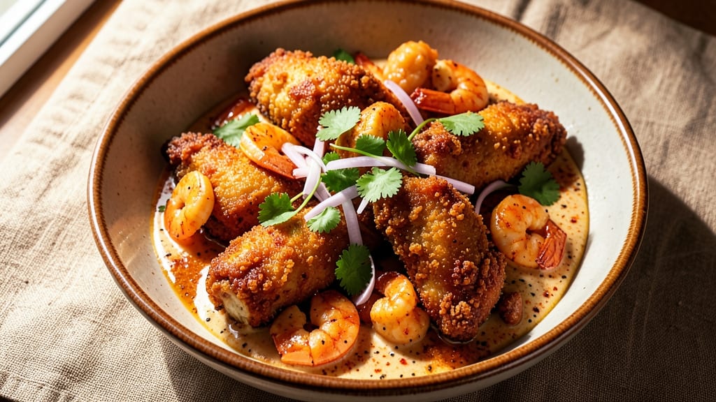 Bang Bang Chicken and Shrimp Copycat Recipe: Crispy-Crusted Spice with Creamy Heat