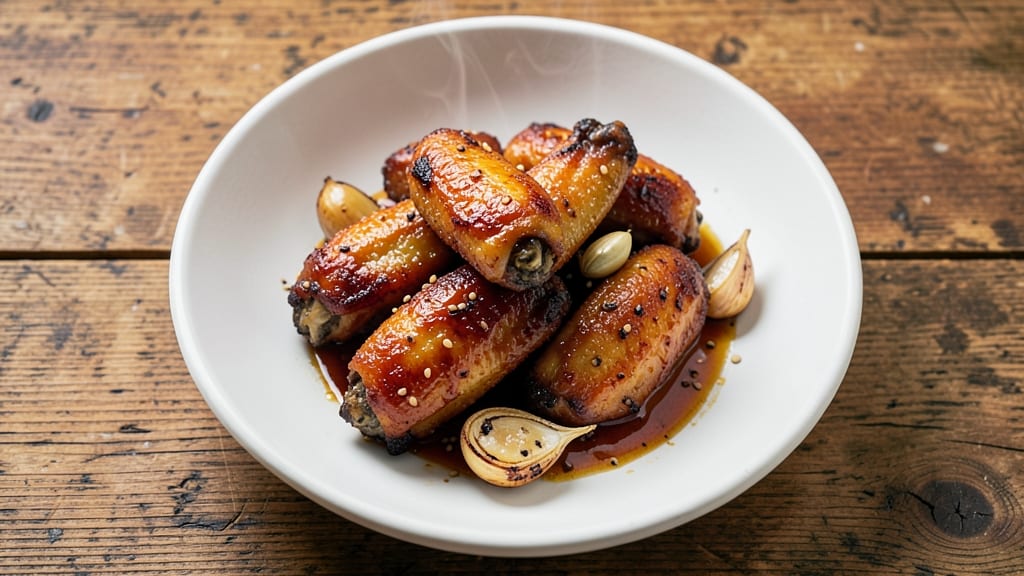 Baked Skinless Chicken Wings Recipe: Honey-Garlic Glaze That Sticks Without Sticking to the Pan