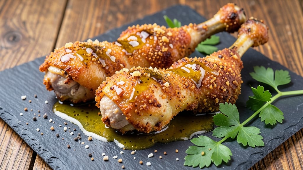 Baked Breaded Chicken Legs Recipe: Crispy Parmesan Crust With Juicy, Golden Meat