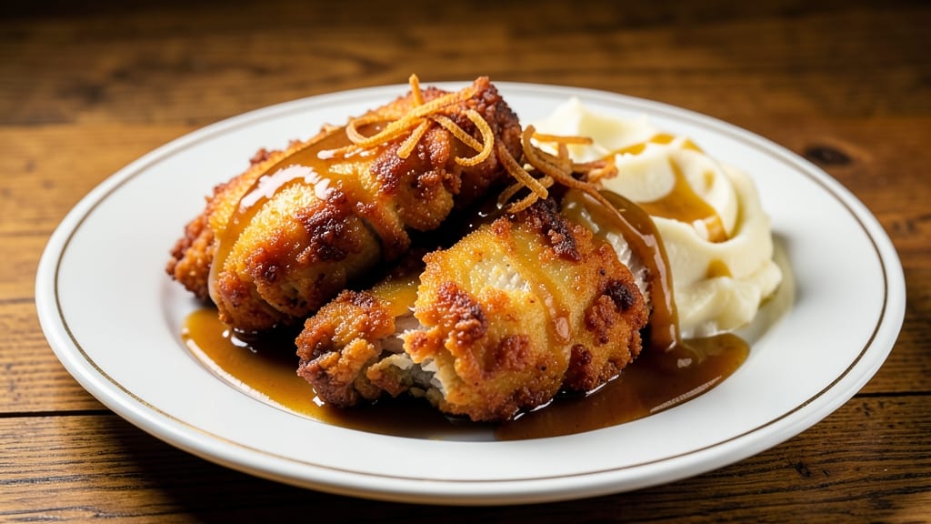 Applebee's Chicken Fried Chicken Recipe: Buttermilk Brine and Double-Dredge Crunch