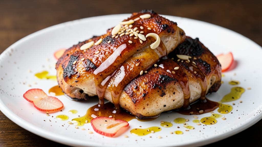Baked Chicken With Teriyaki Sauce Recipe: Glossy Caramelized Crust From Slow-Baked Glaze