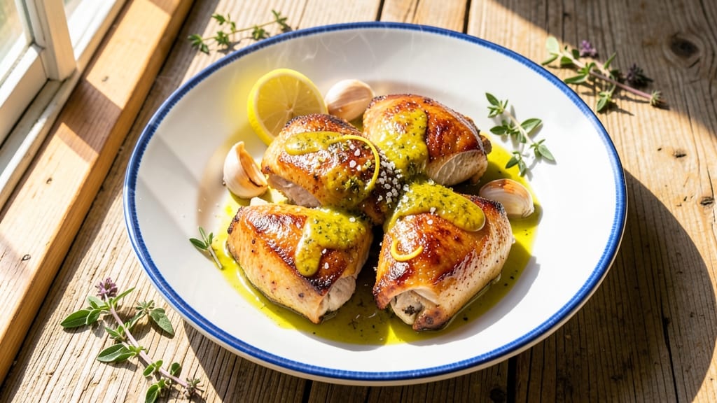 Authentic Greek Lemon Chicken Recipe: Bright Citrus and Oregano Harmony in 30 Minutes