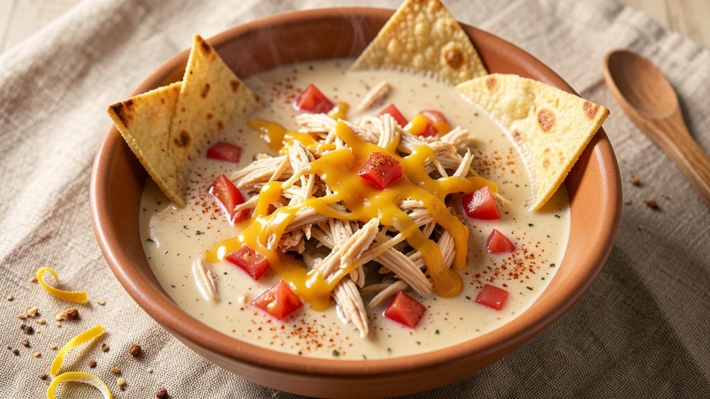Applebee's Cheese Chicken Tortilla Soup Recipe: Crispy Tortilla Layers and Creamy Tomato Magic