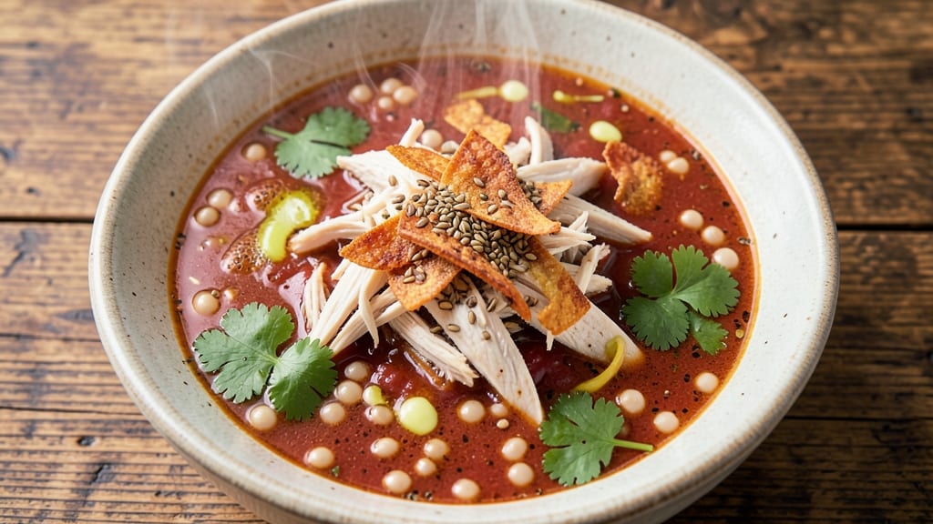 Barefoot Contessa Mexican Chicken Soup Recipe: Tomato-Cumin Base With Crispy Tortilla Topping