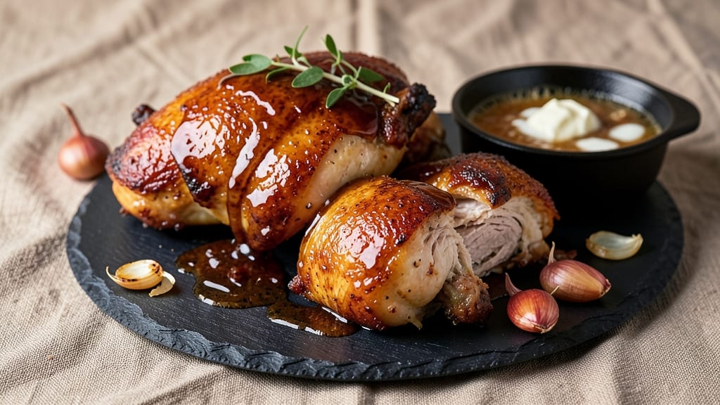 Baked Drunken Chicken Recipe: Buttery Beer-Braised Crisp With Juicy Centers