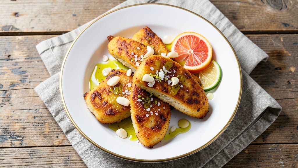 Baked Lemon Chicken Tenders Recipe: Zesty Crispy Bites With Juicy Centers