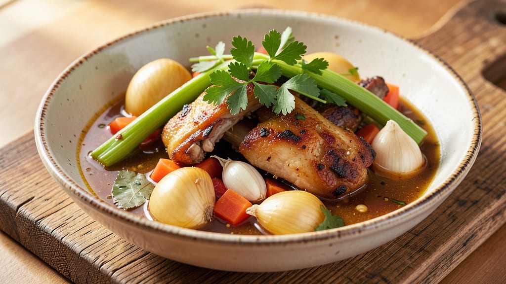 Alton Brown's Chicken Stock Recipe: Deep Flavor From Scraps in One Pot
