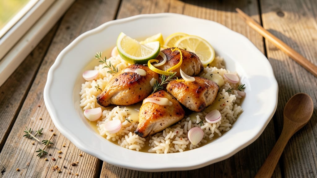 Baked Chicken With Knorr Rice Recipe: One-Pot Golden Crisp and Fluffy Grains