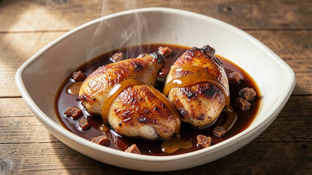 Beer Butt Chicken Oven Recipe: Crispy-Skinned, Juicy Bites with Celery Crown Crunch