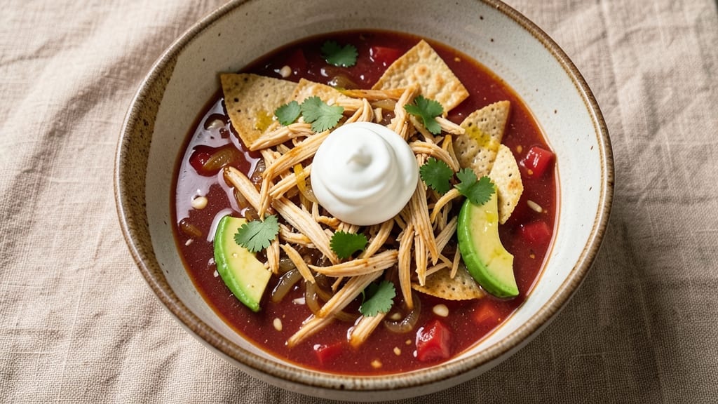 BJ's Chicken Tortilla Soup Copycat Recipe: Creamy, Spiced, and Layered Like the Original