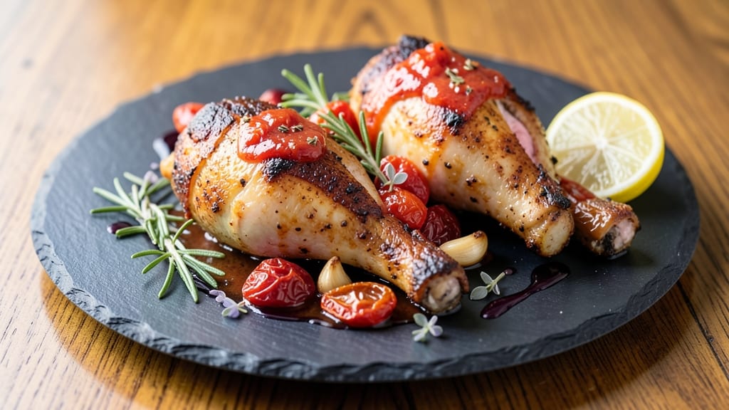 Baked Tomato Chicken Thighs Recipe: Sun-Dried Tomato Crust With Juicy Centers