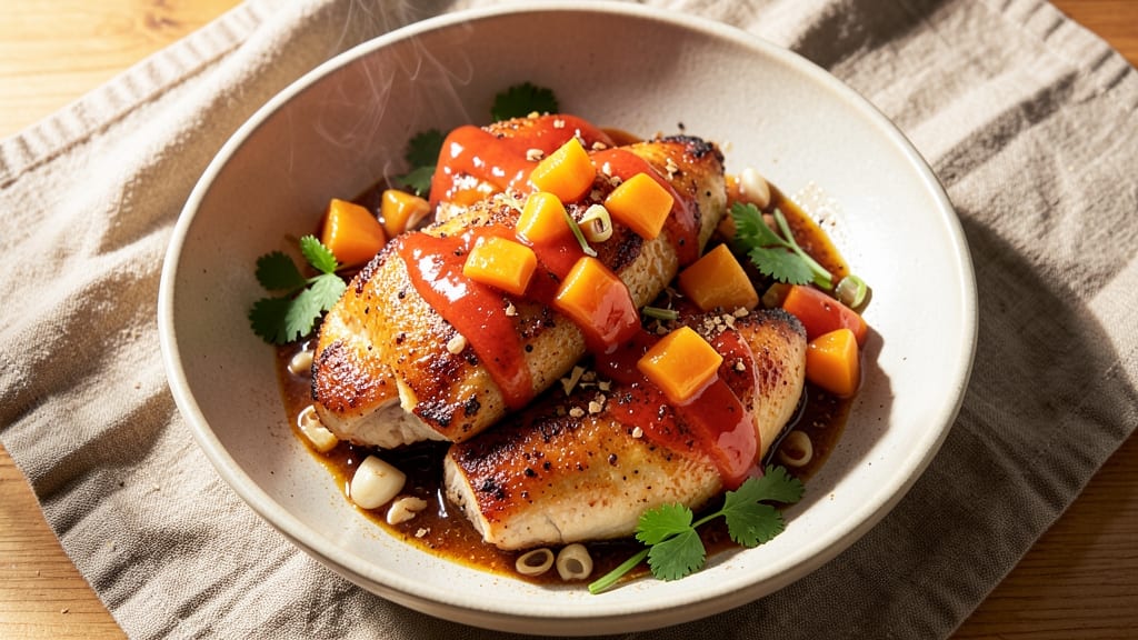 Baked Mango Chicken Recipe: Caramelized Sweetness Meets Savory Crisp