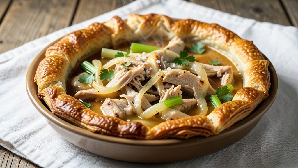 Awesome Chicken Pot Pie Recipe: Flaky Layers and Savory Gravy Magic