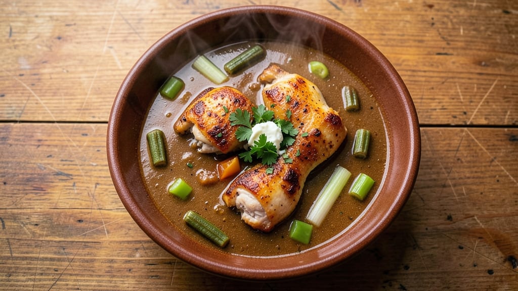 Campbell's Chicken Gumbo Soup Copycat Recipe: Deep-Roasted Spice and Okra Richness
