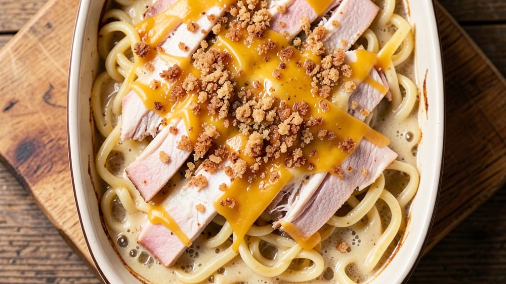 Campbell's Cream of Chicken Casserole Recipe: Cheesy Celery Crown Crunch Magic