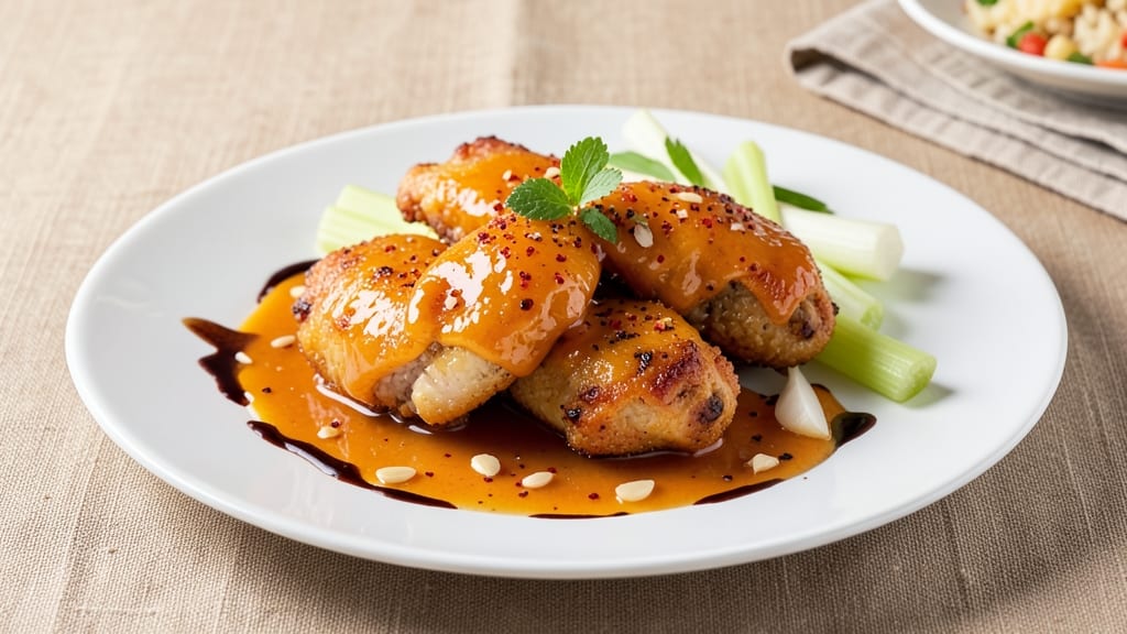 Aldi Orange Chicken Sauce Recipe: Sweet-Spicy Glaze With Crispy Celery Bites