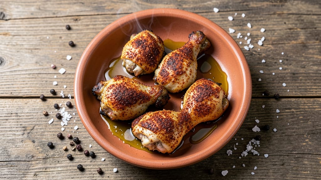 Chicken Legs Recipe: Smoky Paprika and Garlic Roast with Crispy Skin