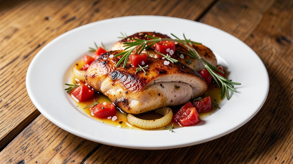 Chicken Thighs With Canned Tomatoes Recipe: Herb-Infused Simmer for One-Pan Magic