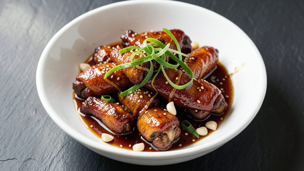 Chinese Style Chicken Wings Recipe: Five-Spice Glow With Crispy Celery Crown