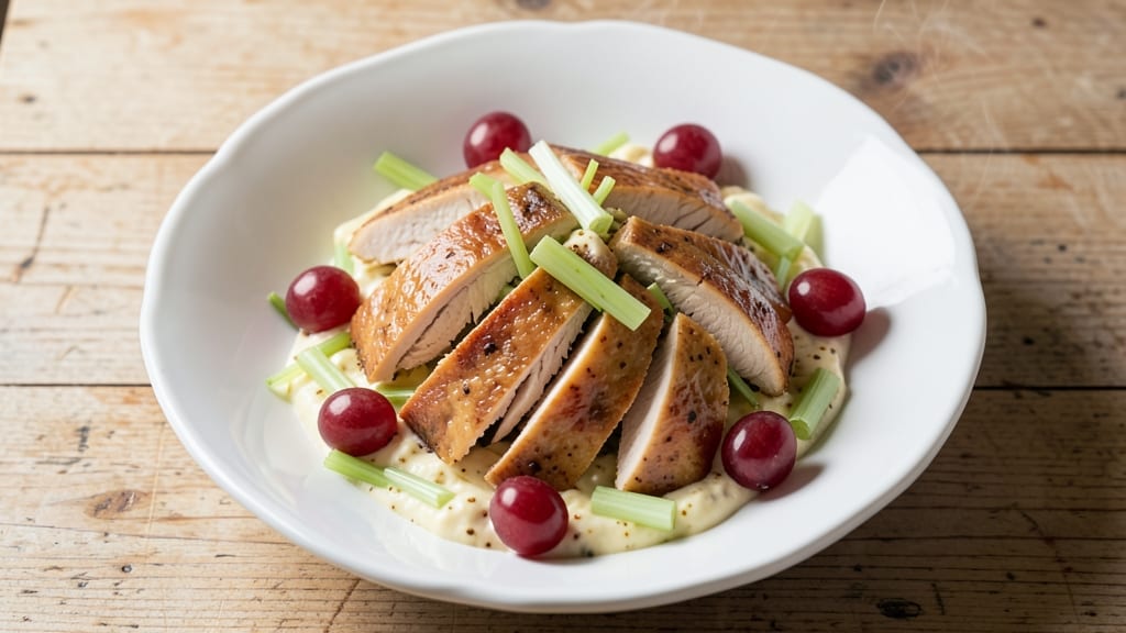 Copycat McAlister's Chicken Salad Recipe: Celery Crown Crunch Over Ultra Creamy Mayonnaise Base